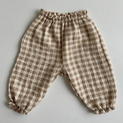 Cozy Baby Muslin Lantern Pants